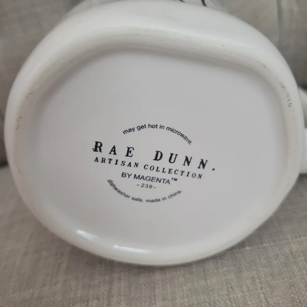 NEW Rae Dunn SUPER STAR Double Sided Mug